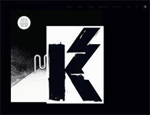 Tablet Screenshot of kontra-musik.com